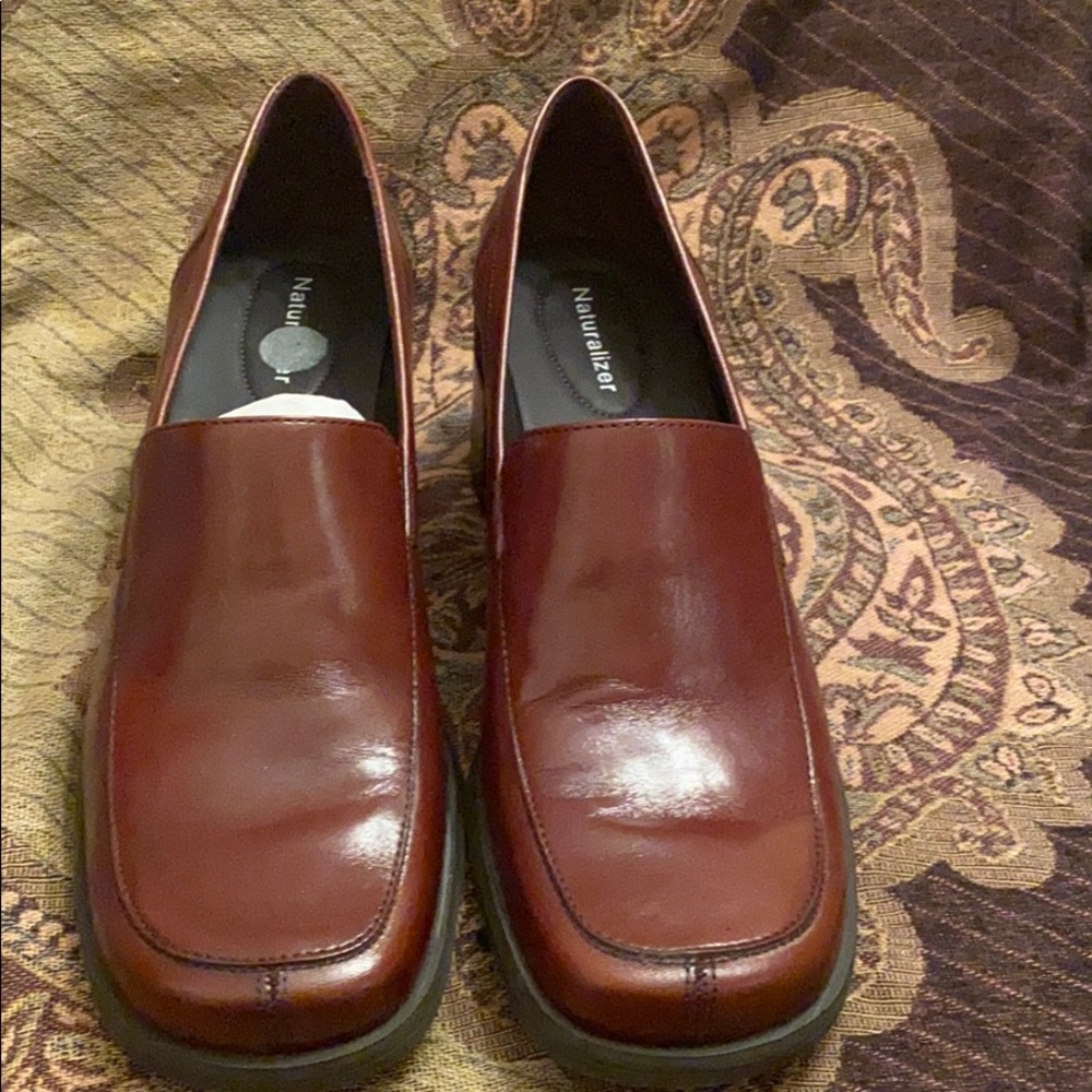 Naturalizer Mae Coffee Leather Women’s Loafers